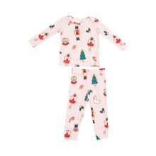 Load image into Gallery viewer, L/S Loungewear Set - Sugar Plum Fairy Christmas Cookie  Pink