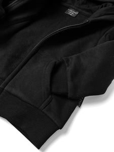 Classic Zip Hoodie - Black