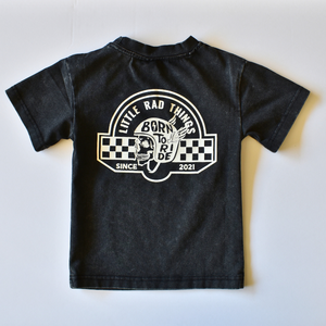 TIL DEATH DO WE RIDE TEE - VINTAGE BLACK