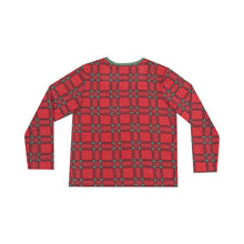 Load image into Gallery viewer, Adult L/S Loungewear Set W/ Pockets - Vintage Holiday Plaid