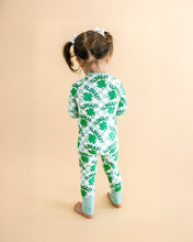 Load image into Gallery viewer, Bamboo Zip Romper | Lucky Shamrock