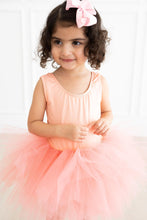 Load image into Gallery viewer, Bright Peach Tank Tutu Leotard