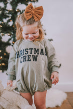 Load image into Gallery viewer, Christmas Crew Sweatshirt Romper - more colors