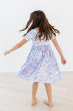 Load image into Gallery viewer, Galactic Unicorns S/S Pocket Twirl Dress