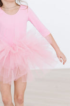 Load image into Gallery viewer, Bubblegum Pink 3/4 Tutu Leotard