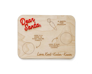 DEAR SANTA COOKIE TRAY