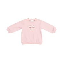 Load image into Gallery viewer, Oversize Sweatshirt with Applique- Bows and Ballet