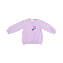 Load image into Gallery viewer, Oversize Sweatshirt with Applique - Mermaid