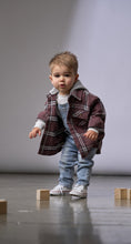 Load image into Gallery viewer, Hooded Flannel - Huckleberry