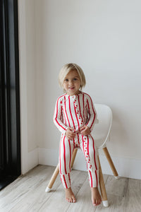 Bamboo Zip Pajamas | the Claus