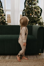 Load image into Gallery viewer, Bamboo Zip Pajamas | Gingerbread