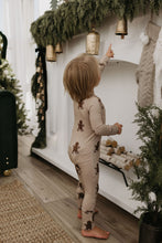 Load image into Gallery viewer, Bamboo Zip Pajamas | Gingerbread