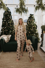 Load image into Gallery viewer, Bamboo Zip Pajamas | Gingerbread