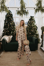 Load image into Gallery viewer, Bamboo Zip Pajamas | Gingerbread