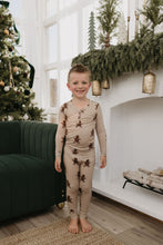 Load image into Gallery viewer, Bamboo Two Piece Pajamas | Gingerbread