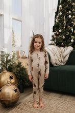 Load image into Gallery viewer, Bamboo Zip Pajamas | Gingerbread