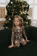 Load image into Gallery viewer, Bamboo Two Piece Pajamas | Forever Fair Isle