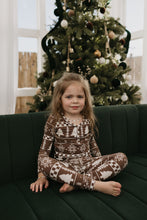 Load image into Gallery viewer, Bamboo Two Piece Pajamas | Forever Fair Isle