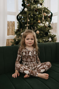 Bamboo Two Piece Pajamas | Forever Fair Isle