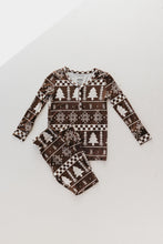 Load image into Gallery viewer, Bamboo Two Piece Pajamas | Forever Fair Isle