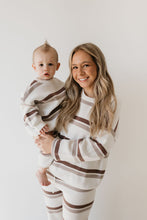 Load image into Gallery viewer, Knit Pant Set | Woodland Stripe