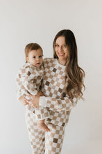 Load image into Gallery viewer, Knit Pant Set | Into the Woods Checkerboard