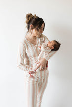 Load image into Gallery viewer, Bamboo Zip Pajamas | Candy Stripe