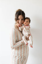 Load image into Gallery viewer, Bamboo Zip Pajamas | Candy Stripe