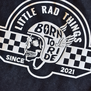 TIL DEATH DO WE RIDE TEE - VINTAGE BLACK