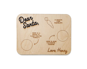 DEAR SANTA COOKIE TRAY