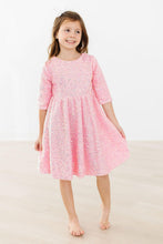 Load image into Gallery viewer, Bubblegum Pink Sequin Dress