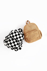 The Play Date Mini Backpack- Camel