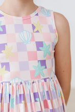 Load image into Gallery viewer, Beach Days Tank Twirl Dress