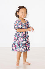 Load image into Gallery viewer, Beauty in Bloom Smocked Ruffle Dress