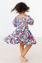 Load image into Gallery viewer, Beauty in Bloom Smocked Ruffle Dress