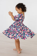 Load image into Gallery viewer, Beauty in Bloom Smocked Ruffle Dress