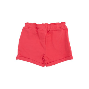 Paperbag Shorts - Red French Terry