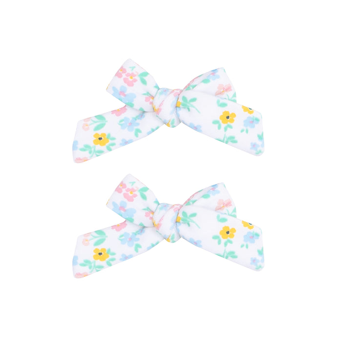 2 Pack Hair Bow With Clip - Caroline's Calico