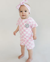 Load image into Gallery viewer, Checkered Shorts Set | Pink