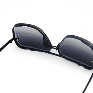 Bella Midnight - Tangle Free Aviator Sunglasses