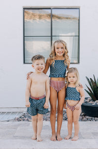 Stars and Stripes Swim Shorts