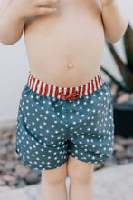 Load image into Gallery viewer, Stars and Stripes Swim Shorts