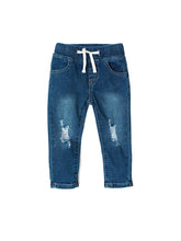 Load image into Gallery viewer, Classic Distressed Denim