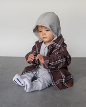 Load image into Gallery viewer, Hooded Flannel - Huckleberry