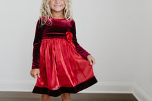 Load image into Gallery viewer, Red Velvet Dress