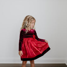 Load image into Gallery viewer, Red Velvet Dress