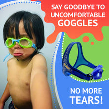 Load image into Gallery viewer, Blue Frogz Kids Swim Goggles