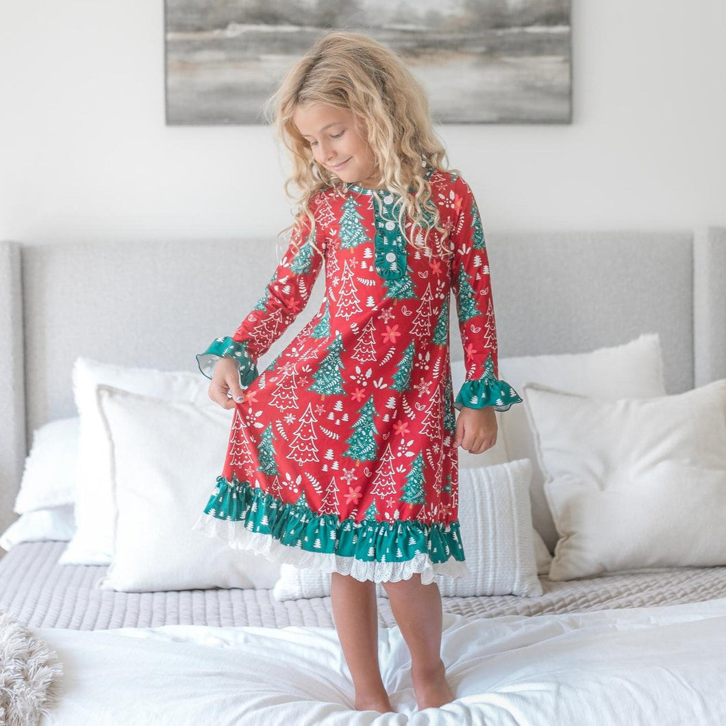 Green Tree Lounge Play Gown