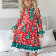 Load image into Gallery viewer, Green Tree Lounge Play Gown