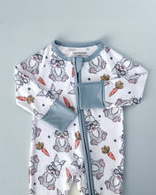 Load image into Gallery viewer, Bamboo Zip Romper | Rad Bunny